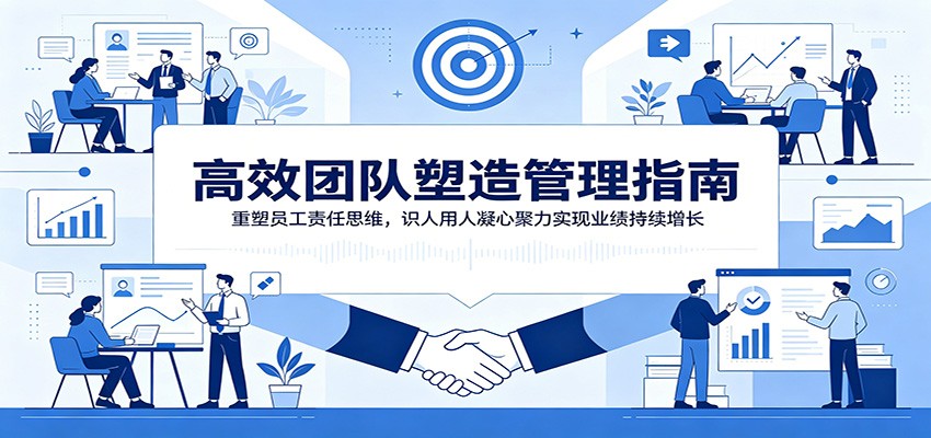 66c6329888286325314de1b9ce6e8045.jpeg 高效团队塑造管理指南:重塑员工责任思维,识人用人凝心聚力实现业绩持续增长
