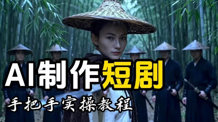 【保姆级手把手教程】AI短剧制作完整流程教学，从小白零基础到成片大神祝你网--专注互联网创业.信息差副业研究拒绝割韭菜祝你网