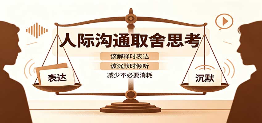 69f1ba60bd8806110dcb6c6bfb771afa.jpeg 人际沟通取舍思考:分清解释与沉默边界,拿捏职场生活沟通分寸减少情绪内耗