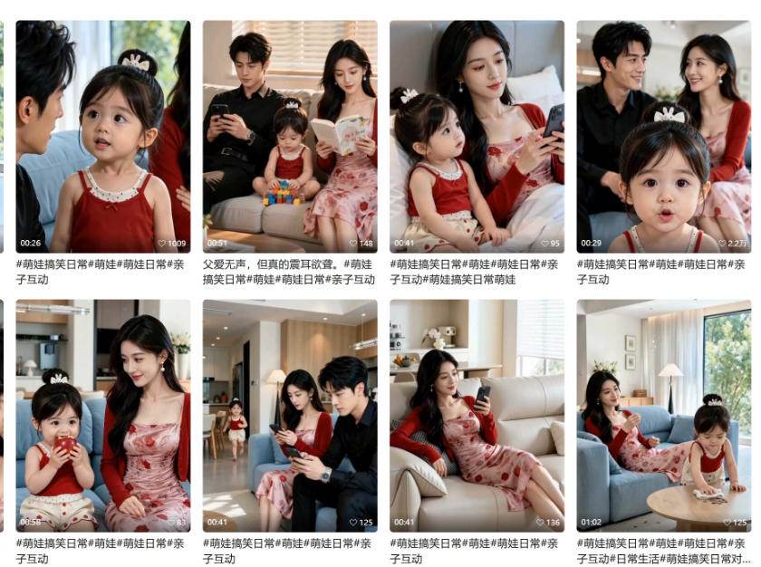 6ba0f3785a83517406e65d492bd0fa1a.jpeg (20807期)1小时学会AI亲子搞笑短剧制作:爆款账号拆解+剧情脚本+人物互动+拍摄剪辑,跑通涨粉带货完整链路