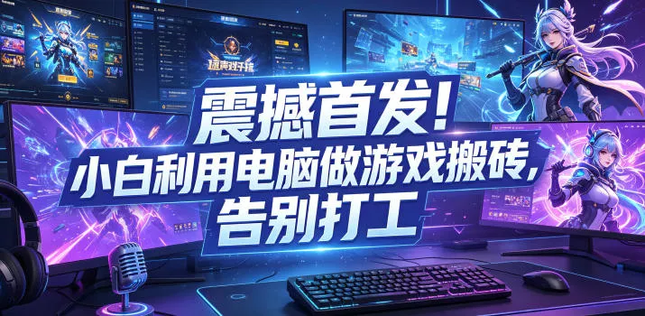 6c5930a01e96dccdc9db070b5340d570.webp 震撼首发!小白利用电脑做游戏搬砖,告别打工【揭秘】