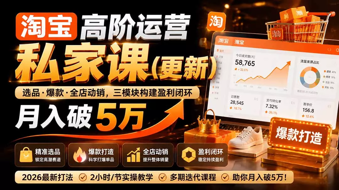 6d6ca8d85ad5854c9bfbaa35c3f7c0c4.webp 淘宝高阶运营私家课(更新26年