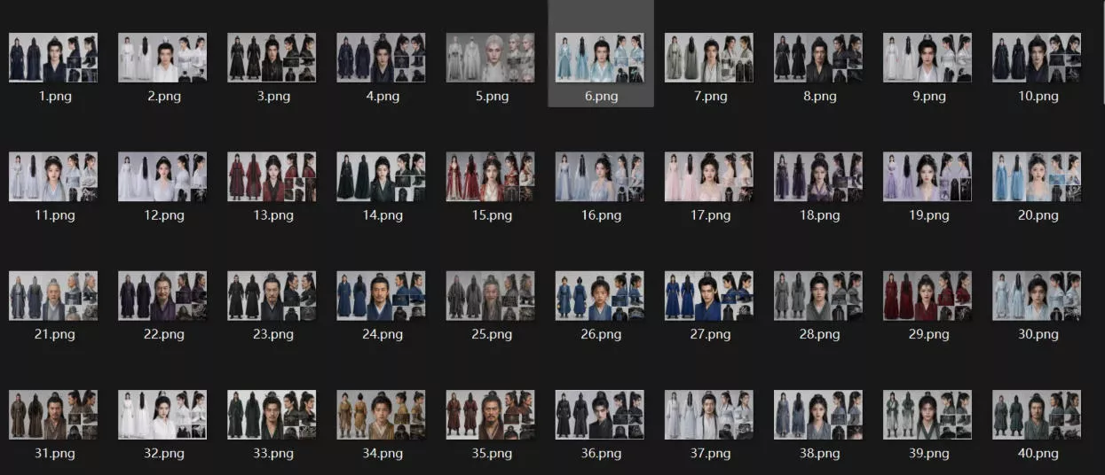 6edff0b1a071017e99ad2b89300d2c26.webp 200个仙侠玄幻人物素材,AI漫剧人物资产仿真人提示词
