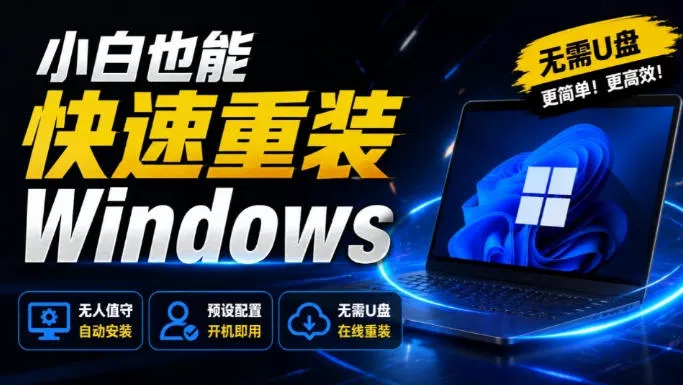免U盘重装！这工具让小白也可快速重装Windows，支持无人值守配置，数据无忧CmzPrep_Rev2祝你网--专注互联网创业.信息差副业研究拒绝割韭菜祝你网