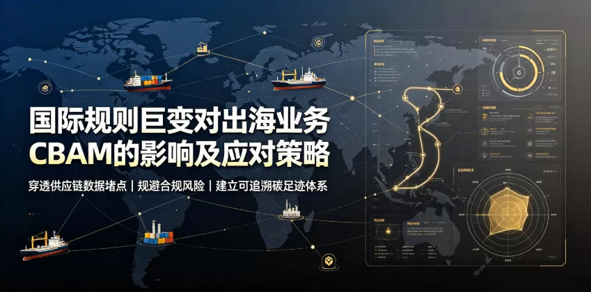 国际规则巨变对出海业务CBAM的影响及应对策略,帮助企业穿透供应链数据堵点,规避合规风险祝你网--专注互联网创业.信息差副业研究拒绝割韭菜祝你网