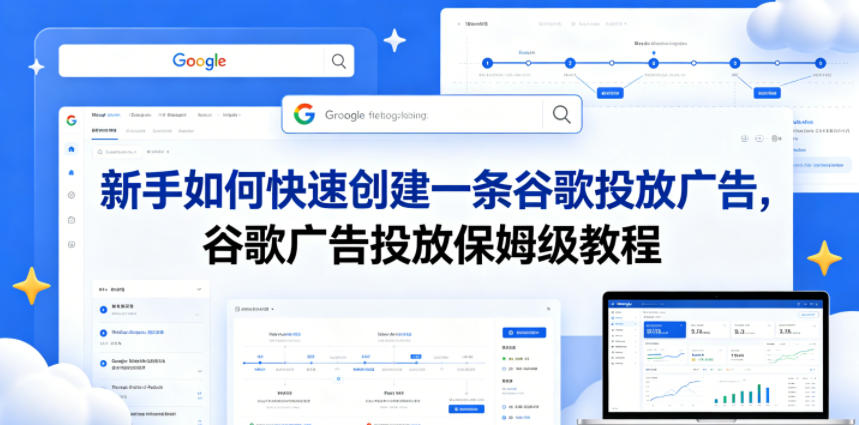 新手如何快速创建一条谷歌投放广告，谷歌广告投放保姆级教程祝你网--专注互联网创业.信息差副业研究拒绝割韭菜祝你网