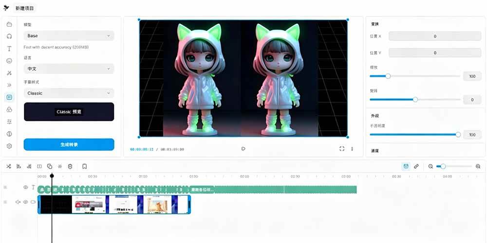 80a965f42f3fc35b2854156864ed32f2.jpeg (19210期)开源“剪映CapCut”替代品,居然支持一键生成视频字幕?还可在线AI剪辑视频,这也太爽了吧 Cutia