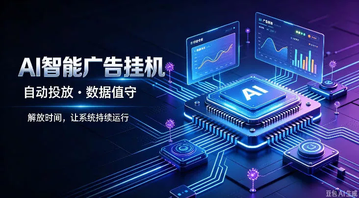 8bdaf31d16a9c4014bf49a97e28d5d77.webp AI智能广告挂G|全自动广告任务运营项目拆解,解放时间解放双手,让系统持续运行【揭秘】