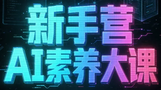 8c77b96d5b521aa85b127677f0133511.webp 破局俱乐部·破局行动新手营AI素养大课