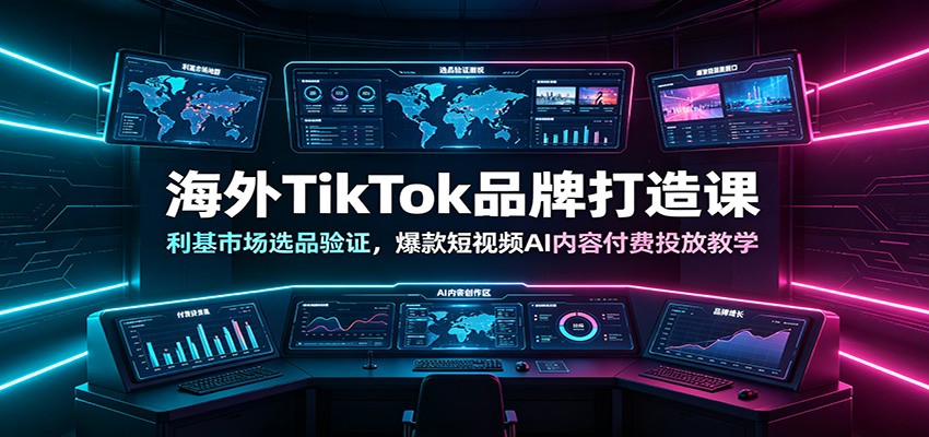 9178b2d14c7055a55b08ffdc7693ba12.jpeg 海外TikTok品牌打造课:利基市场选品验证,爆款短视频AI内容付费投放教学