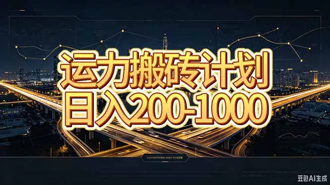 运力搬砖，风口项目。当日收益稳定200-1000。 每天仅需一小时，新人轻松上手。祝你网--专注互联网创业.信息差副业研究拒绝割韭菜祝你网