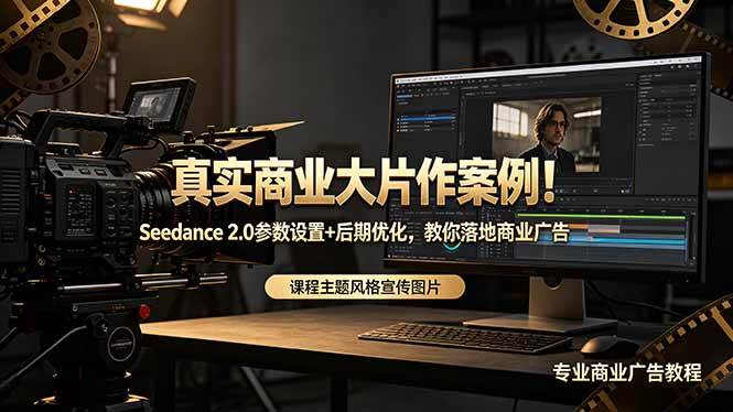 95fcbcc7258fa41bc9edc5a5dab41a56.jpeg (18484期)真实商业大片作案例!Seedance 2.0参数设置+后期优化,教你落地商业广告