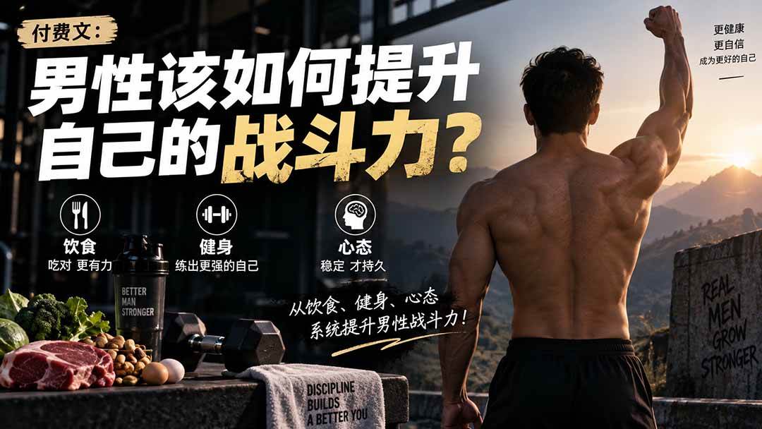 96f53cf57960b6414b28e8e082efcaec.jpeg (20421期)付费文章:男性该如何提升自己的战斗力?