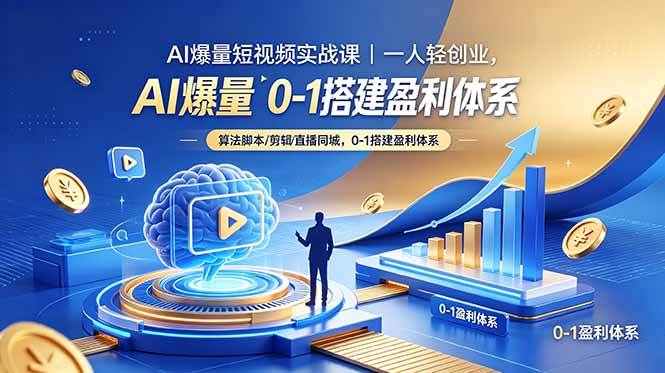97502ef17a71bb9eefad7dab712894fa.jpeg (18652期)AI爆量短视频实战课|一人轻创业,算法脚本剪辑直播同城,0-1搭建盈利体系