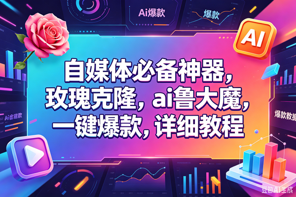 a4d7cddde4ff6871c66aa73ee62424d9.png (18531期)玫瑰克隆,一键ai神器,爆款工具,自媒体必备,60多个功能的详细教程