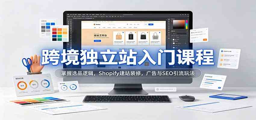 a6abde6b1dffd97403b03db290eafcae.jpeg 跨境独立站入门课程:掌握选品逻辑,Shopify建站装修,广告与SEO引流玩法