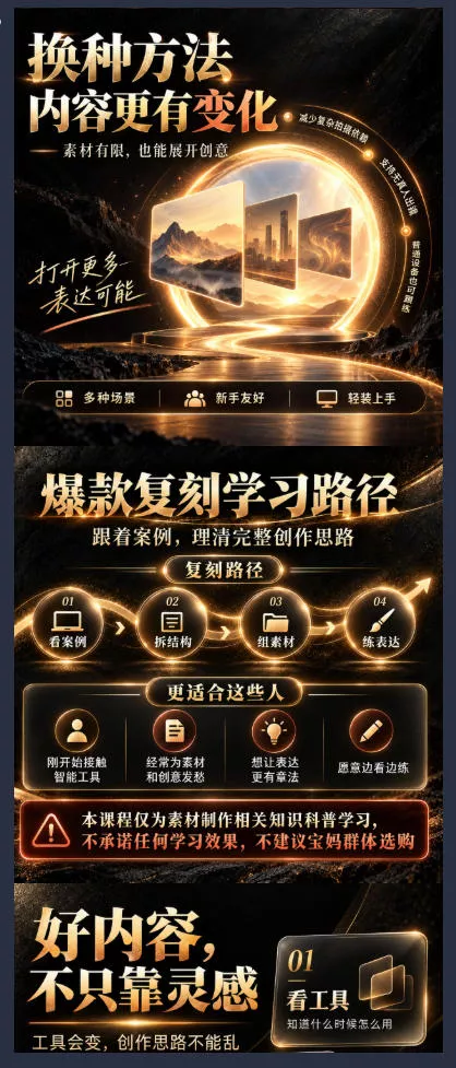 b124bbdd1d8cd3c78612e7a74a638b1a.webp 素材制作知识课,爆款复刻Codex短视频自动化,从素材拆解到创意表达,让AI自动“干活”,而不是只会回答问题