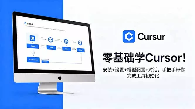 零基础学Cursor!安装+设置+模型配置+对话,手把手带你完成工具初始化祝你网--专注互联网创业.信息差副业研究拒绝割韭菜祝你网
