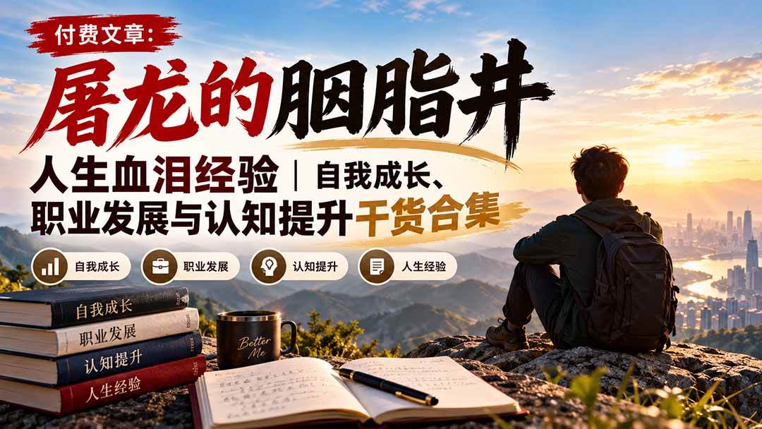 b5637de819f785246f301483210ddae3.jpeg (20943期)付费文章:屠龙的胭脂井人生血泪经验|自我成长、职业发展与认知提升干货合集