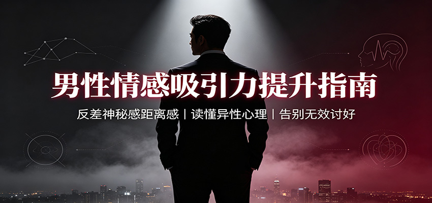 b58a44846febac9a29716e5ec721b953.jpeg 男性情感吸引力提升指南:反差神秘感距离感,读懂异性心理,告别无效讨好
