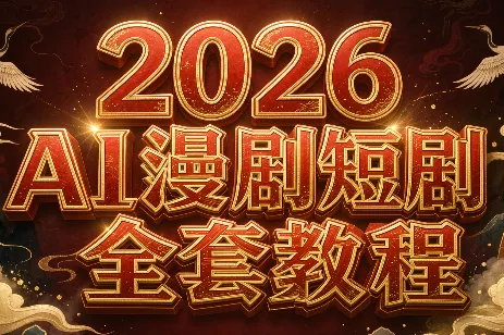 2026Ai漫剧短剧全套教程祝你网--专注互联网创业.信息差副业研究拒绝割韭菜祝你网
