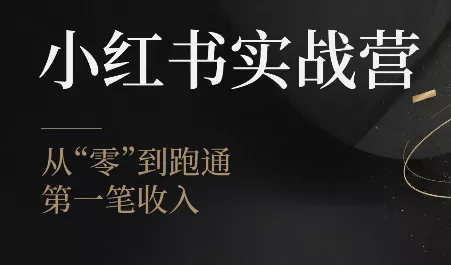 金金老师·小红书实战营祝你网--专注互联网创业.信息差副业研究拒绝割韭菜祝你网
