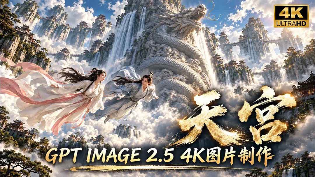 （20764期）【无水印】GPT Image 2.5实测！4K到底多清楚？皮肤、手指、修图与天宫场景全面测试祝你网--专注互联网创业.信息差副业研究拒绝割韭菜祝你网