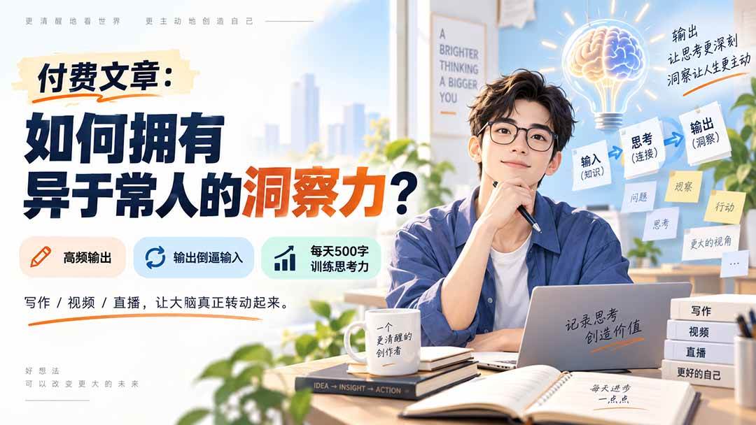 c4ceae4f0ef597e7e2ee98e9b6b1ddef.jpeg (20558期)付费文章:如何拥有异于常人的洞察力?