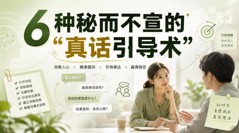 cbaeef4456fff69031dcfd3c73afaa55.webp 付费文章:6种秘而不宣的“真话引导术”