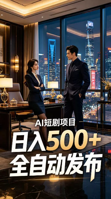 cde8b103a329fb16c2627d82a0284835.webp 快手AI短剧自动发布,矩阵批量运营变现,轻资产副业项目,日入500+【揭秘】