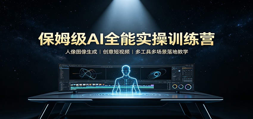ce6e886643ff52616cd50098248410b2.jpeg 保姆级AI全能实操训练营:人像图像生成,创意短视频,多工具多场景落地教学