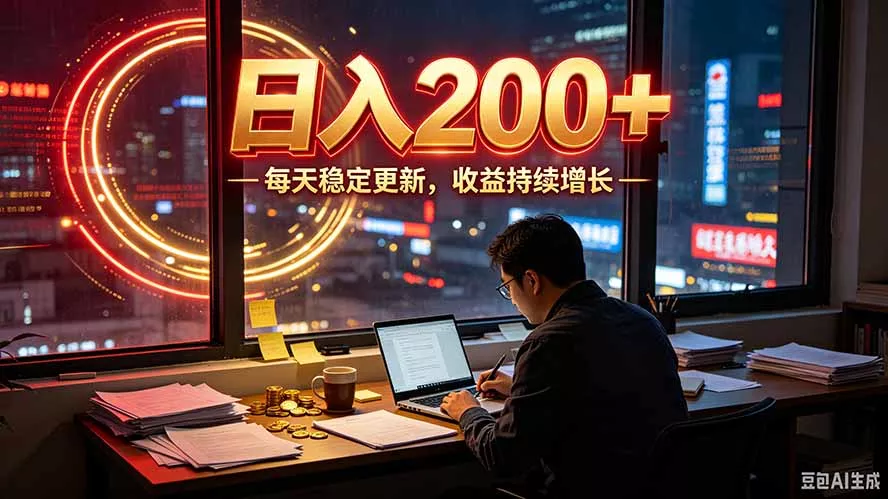 番茄达人变现新玩法,全自动运行 每日300+祝你网--专注互联网创业.信息差副业研究拒绝割韭菜祝你网