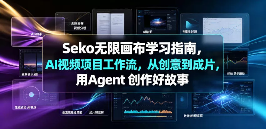 e23eaeaf55711c76e02b20c88cec04d9.webp Seko无限画布学习指南,AI视频项目工作流,从创意到成片,用Agent 创作好故事