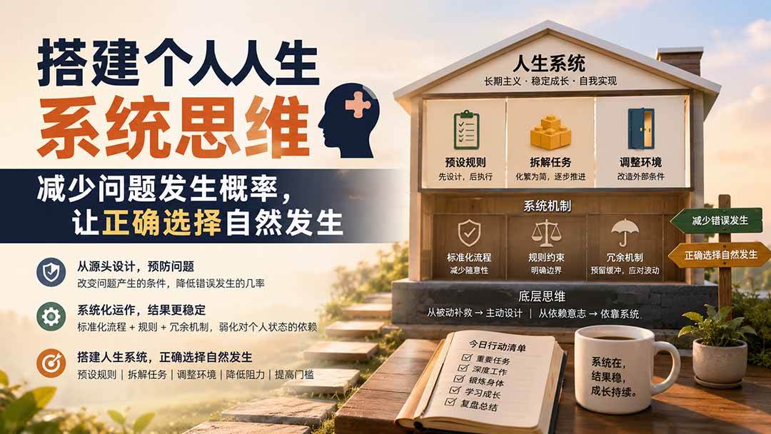 e4503cf998323166417d6928e74f7403.jpeg (19985期)付费文章:搭建个人人生系统思维:减少问题发生概率,让正确选择自然发生