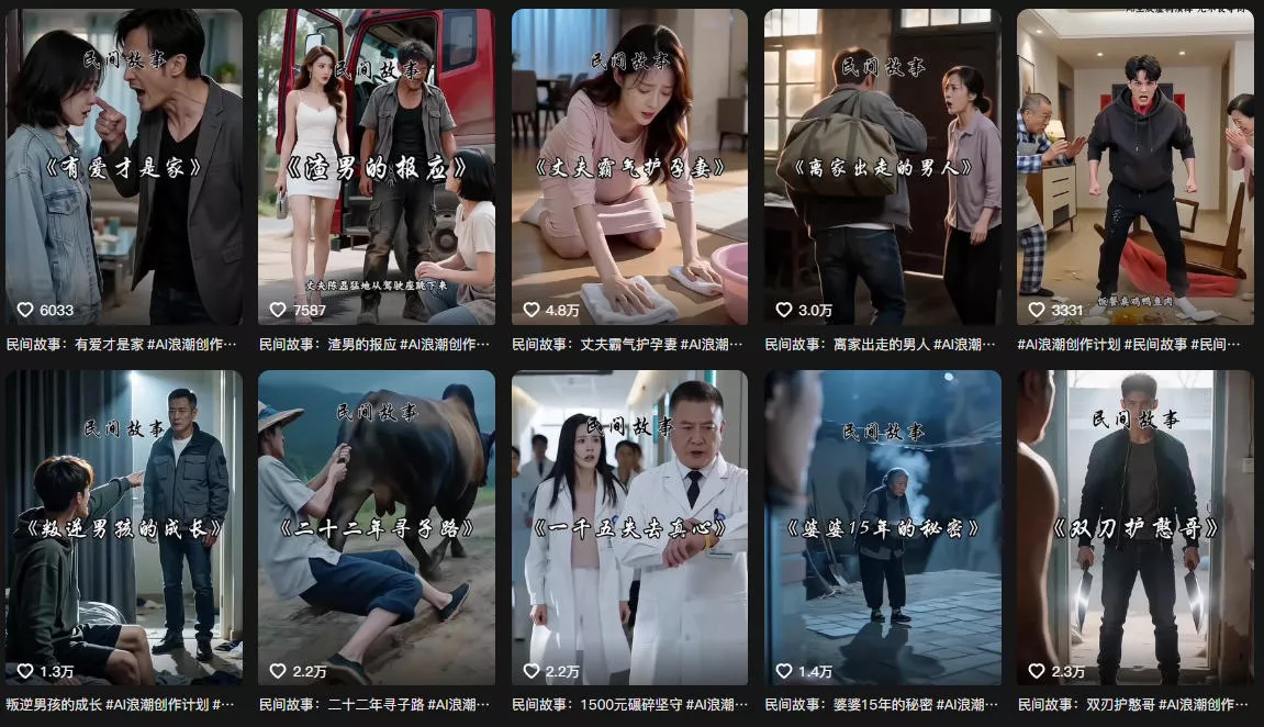 e518be1a257656654576a90e6510d1bb.webp 抖音93W粉丝博主老朱故事会亲授AI都市故事短视频教学,从选题到成片的全过程,小白也能够快速起号涨粉接广告变现