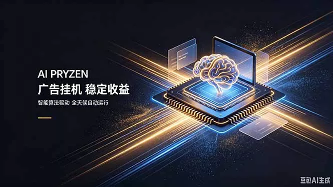 e9ab7340ebe7cf67b649a972b2afe757.webp AI Pryzen 广告挂机|24小时自动跑,日入300-500,新手零门槛
