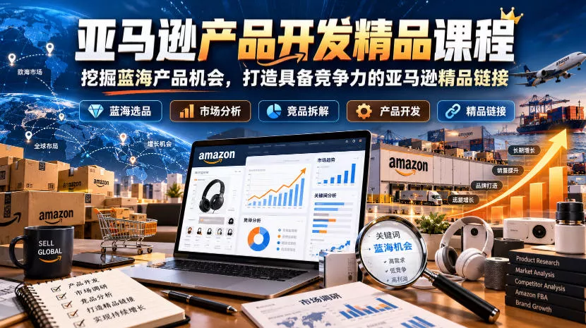 e9c4c976f1777e2c492e4cb53dd488db.webp 亚马逊产品开发精品课程,挖掘蓝海产品机会,打造具备竞争力的亚马逊精品链接