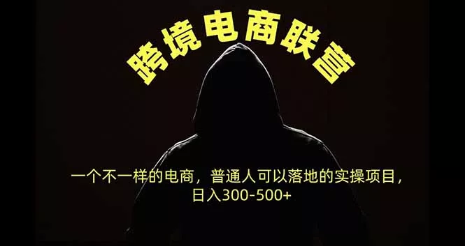 跨境电商联营，一个不一样的电商，普通人可操作日入300-500+祝你网--专注互联网创业.信息差副业研究拒绝割韭菜祝你网