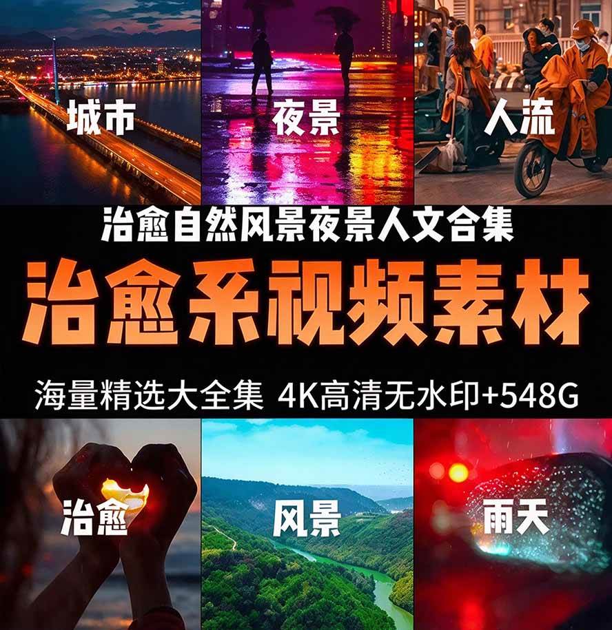 ed3a68b1344c859408c3f0fdfec05963.jpeg (21009期)氛围感3万+海量高清剪辑实况素材,含雨天、雪天、夜景、街道等经典场景,伤感唯美励志短视频无水印素材