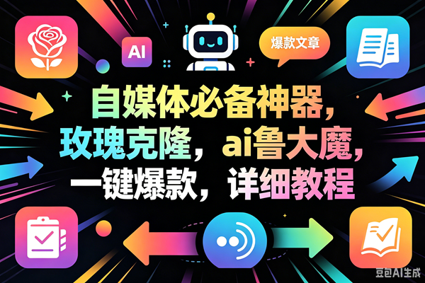 (18497期)玫瑰克隆神器,一键ai大魔,爆款工具,自媒体必备,60多个功能的详细教程祝你网--专注互联网创业.信息差副业研究拒绝割韭菜祝你网
