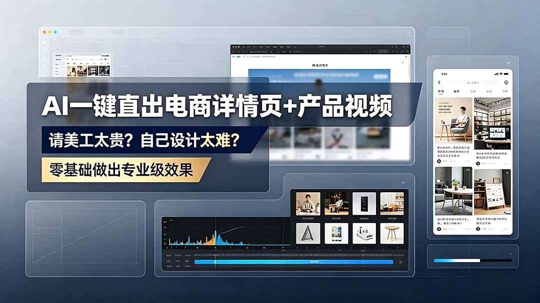 f1c968d8af1e117341b270e0cd7ee9c6.jpeg (19544期)请美工太贵?自己设计太难?AI一键直出电商详情页+产品视频,零基础做出专业级效果 (更新)