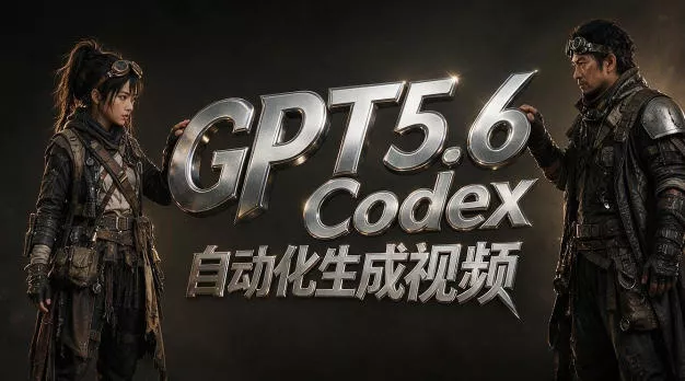 f4150c47c8f97ae655111658b7f35ace.webp GPT5.6+Codex自动化视频生成:提示词设计×角色设定×封面海报×工作流思路,高效产出AI视频