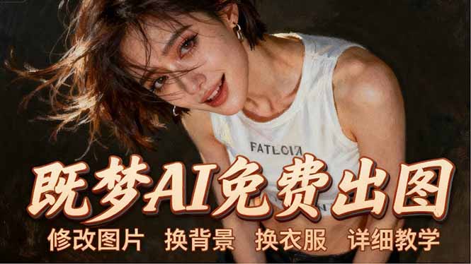 即梦AI全功能实战课：出图、换背景、照片动起来、唱歌说话，Seedance2.0全教学祝你网--专注互联网创业.信息差副业研究拒绝割韭菜祝你网