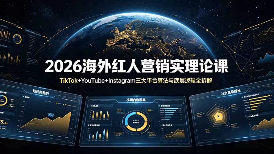 fbe382f243e02928c0e645d2697372a9.webp 2026海外红人营销实理论课:TikTok+YouTube+Instagram三大平台算法与底层逻辑全拆解
