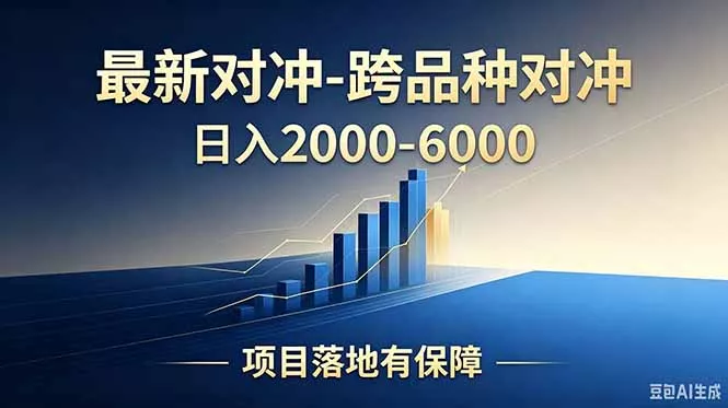 跨品种对冲震撼首发！日收益2000-6000+，项目绿色长久，安全稳健，合规靠谱，可批量放大祝你网--专注互联网创业.信息差副业研究拒绝割韭菜祝你网